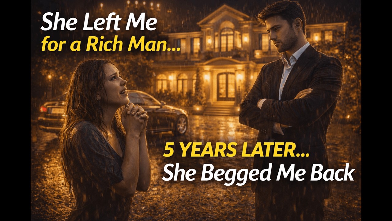 She Left Me for a Rich Man 5 Years Later She Begged Me Back