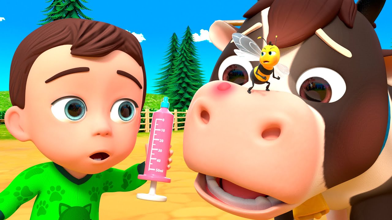 Lagu Hewan Sedang Sakit (Versi Kebun)  + Lebih Lagu Anak Belajar | Lalafun Bahasa Indonesia