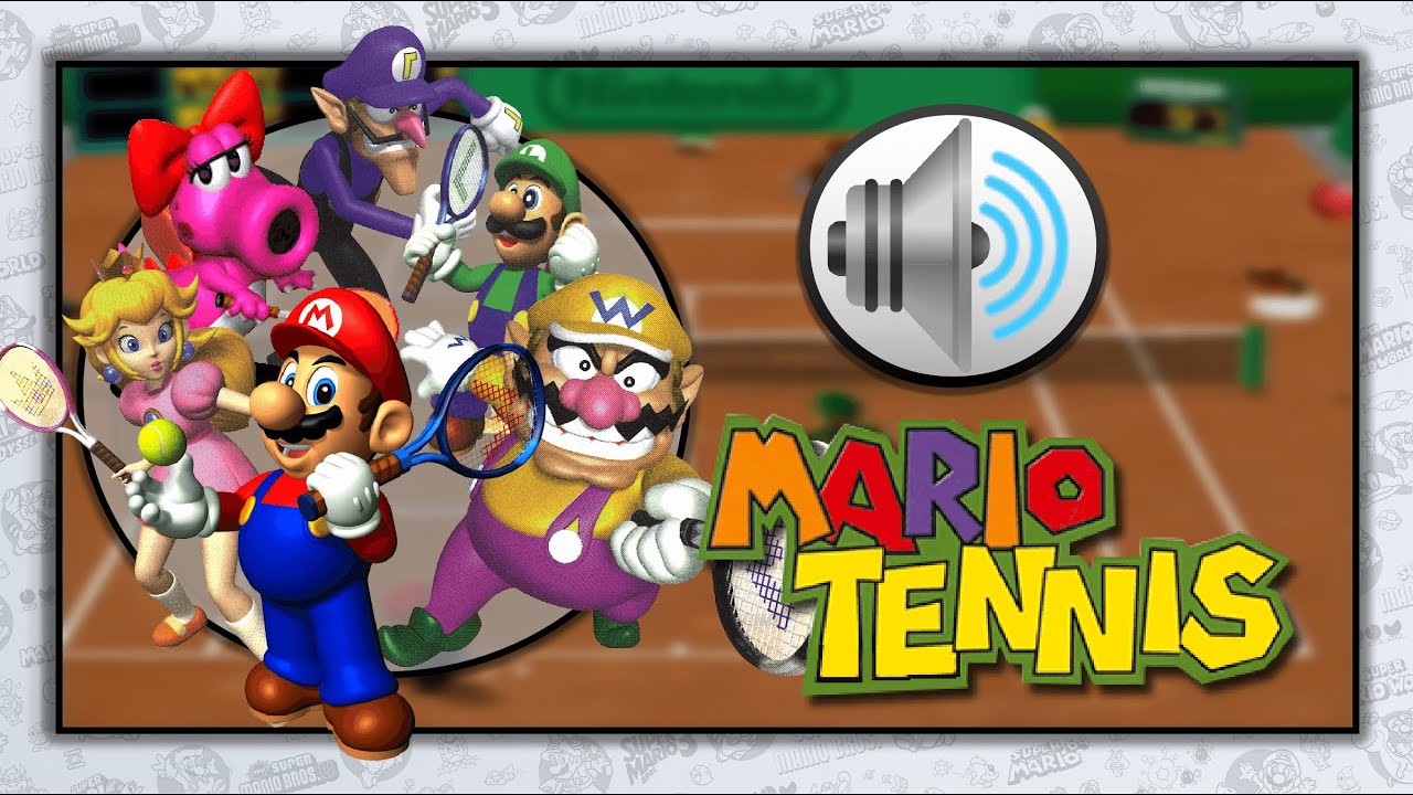 Mario Tennis 64 - ALL Characters Voice Clips