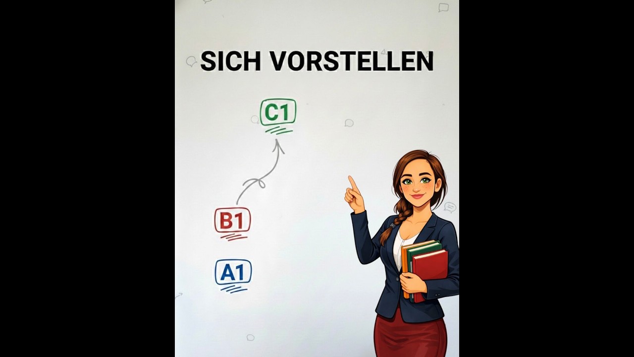 Sich vorstellen auf Deutsch: A1, B1 oder C1? (Besser sprechen)