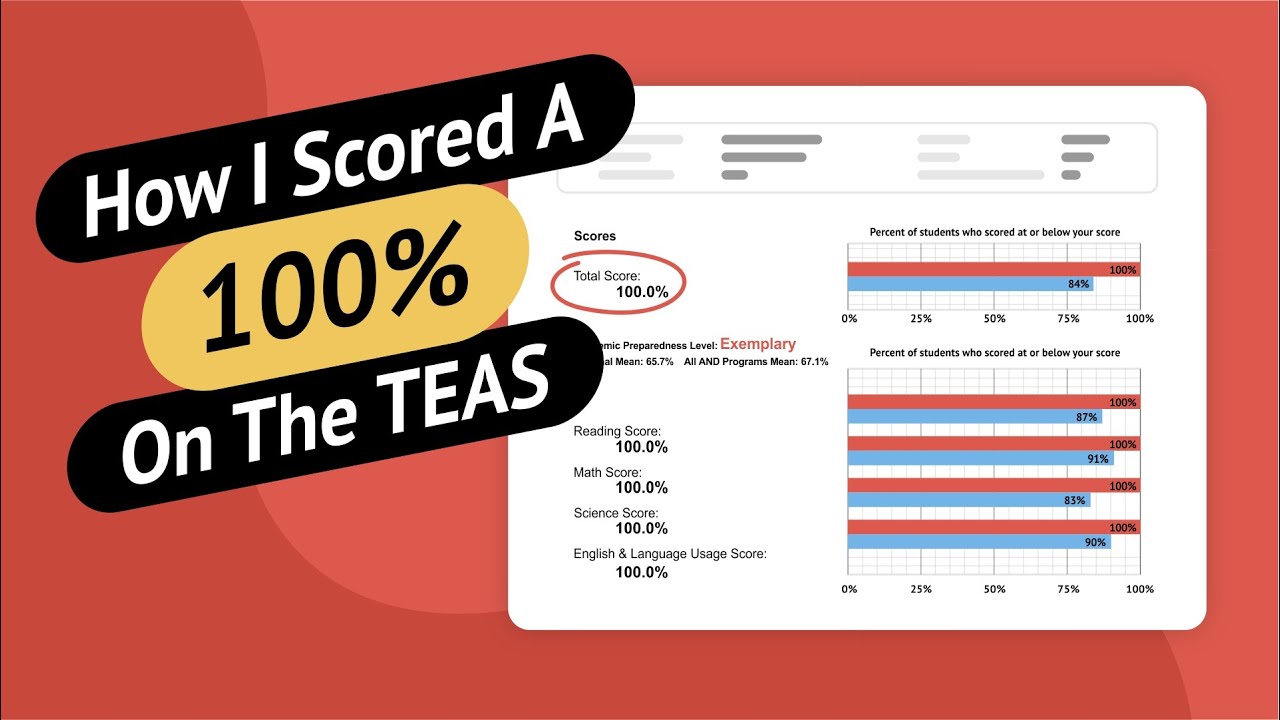 Я набрал 100% на экзамене TEAS 7 | Мои учебные материалы, учебный план и многое другое!