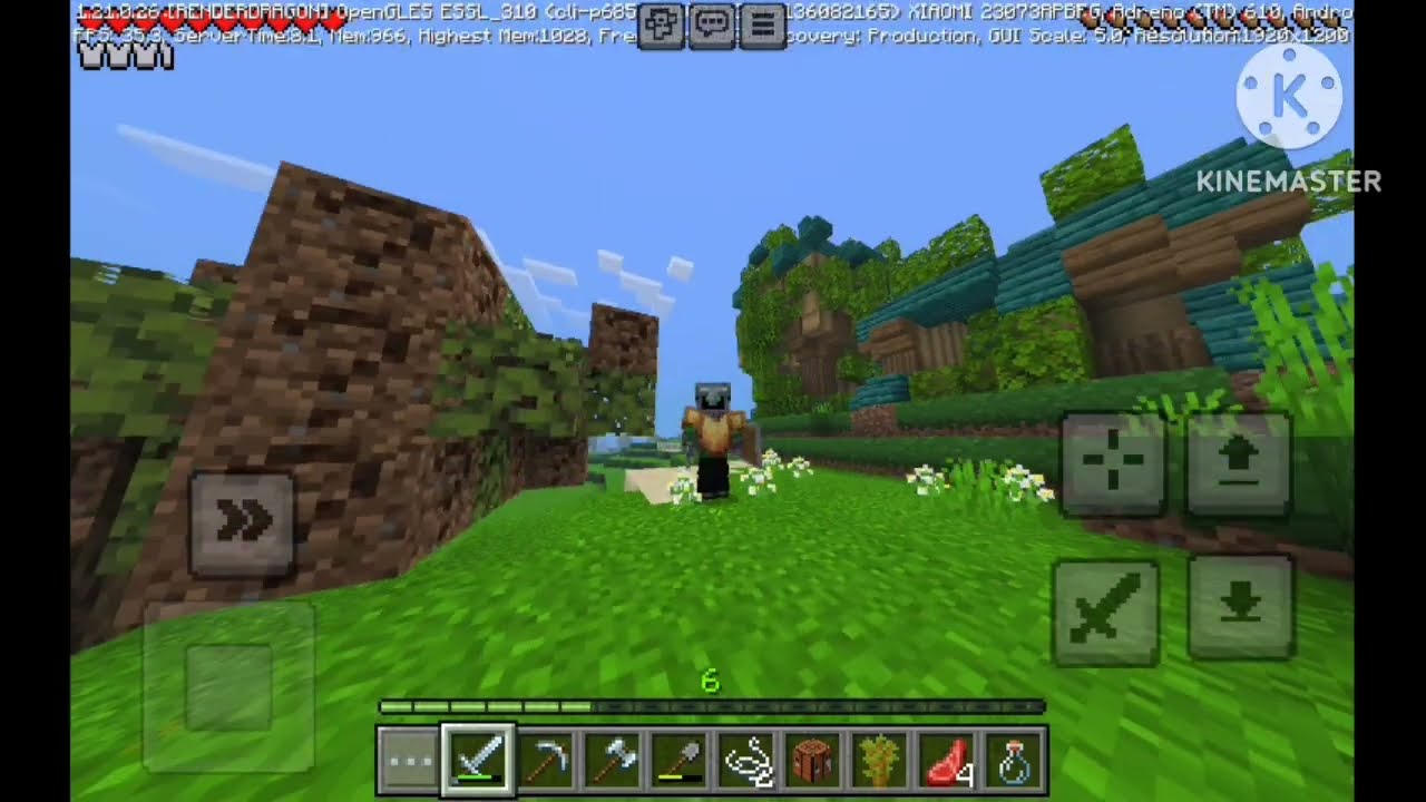 مين كرافت #2 درعامة حالي بالايرون