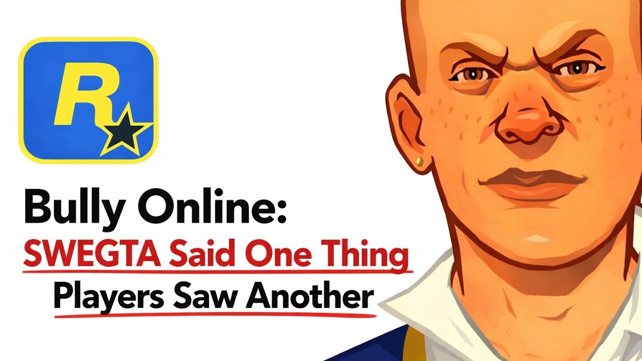 Bully Online: SWEGTA Said One Thing, Players Saw Another | ARKOMARKO | BULLY ONLINE RETROSPECTIVE