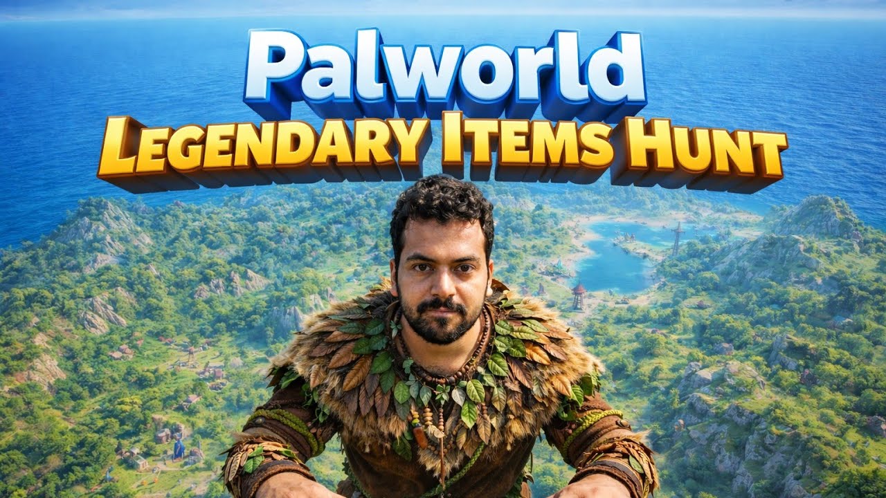Palworld - Legendary Items hunt Day-01 | R.A.W | #palworld #palworldgame #palworldgameplay 