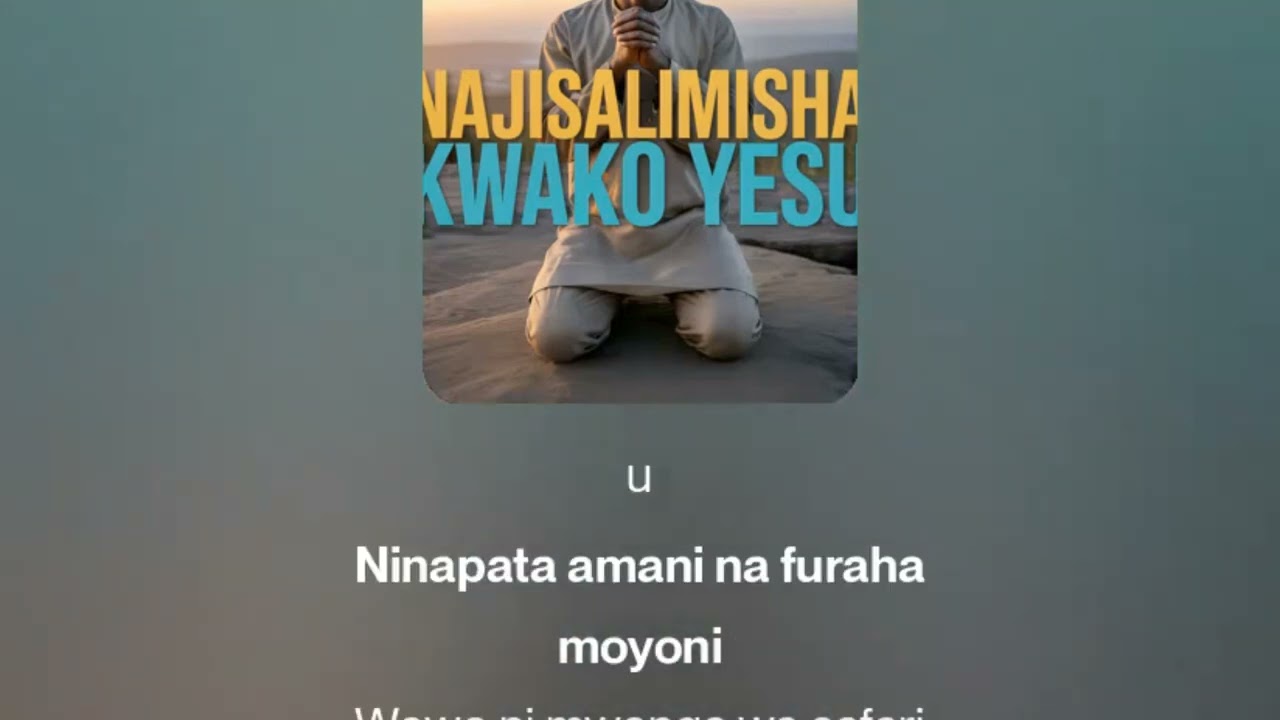 NAJISALIMISHA KWAKO YESU 