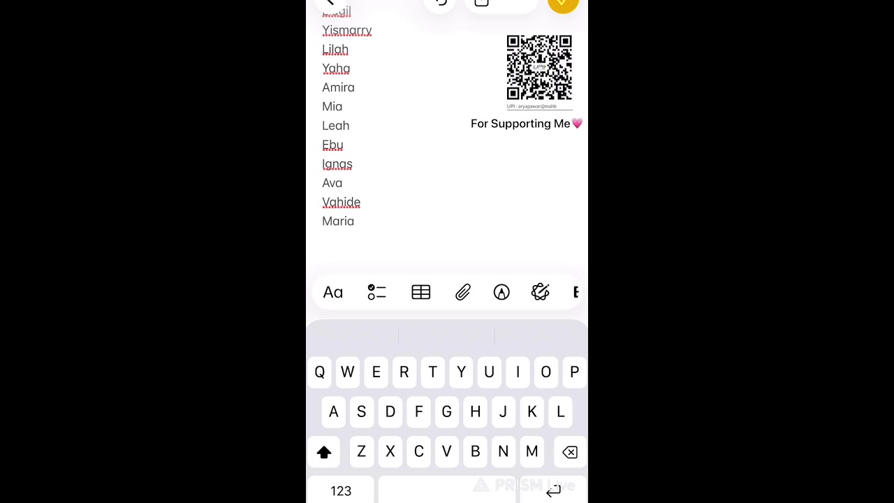 Writing Subscribers Name🛑