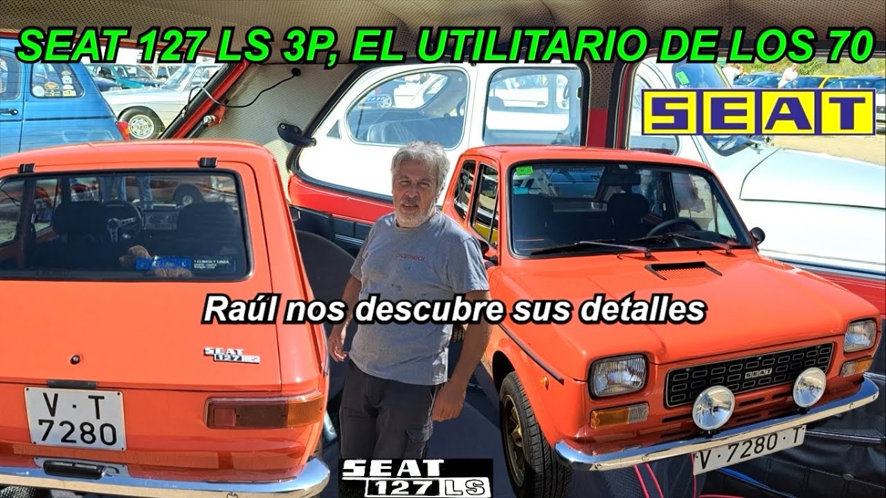⛽Seat 127 LS 3p. Enciclopedia humana lo examina al detalle. #seat127