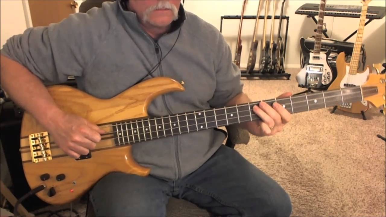 Eddie and the Cruisers - On The Dark Side - Bass Cover