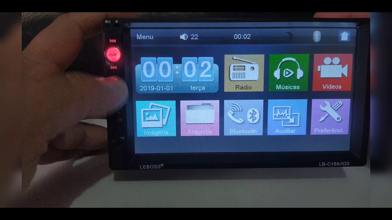 Review da Central Multimídia KNUP LB-C19A/IOS (KP-C19A)