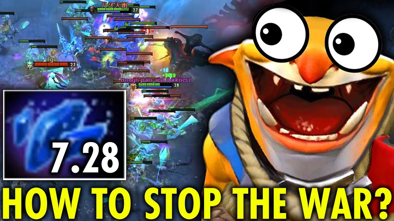 This is How Aghanim Shard Techies stop The War  | Techies Official