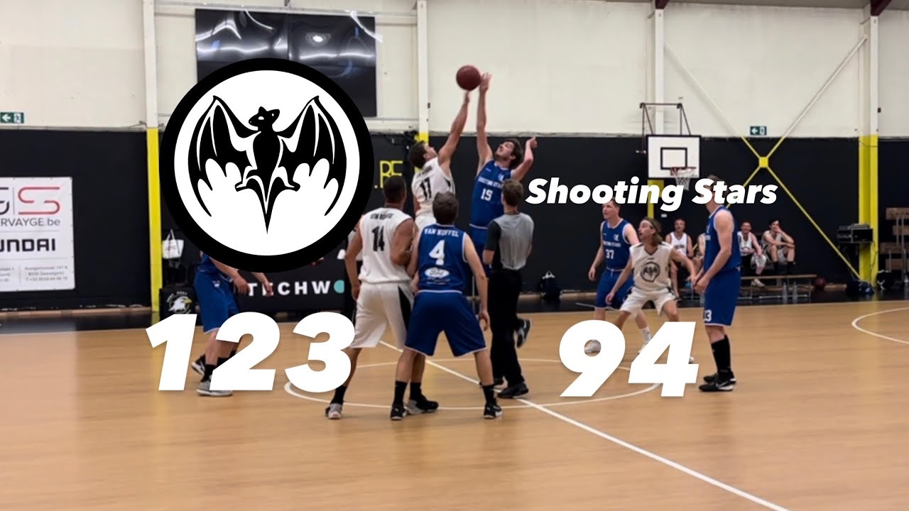 BTW Rumbeke vs Shooting Stars (+25): 123-94 (Summerleague Melle)