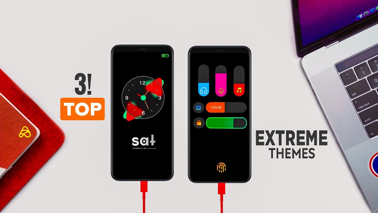 Top 3 MIUI 12 Premium HOT Extreme Themes | New THEMES | Special HOT Features Unlock Themes MIUI 12 🔥