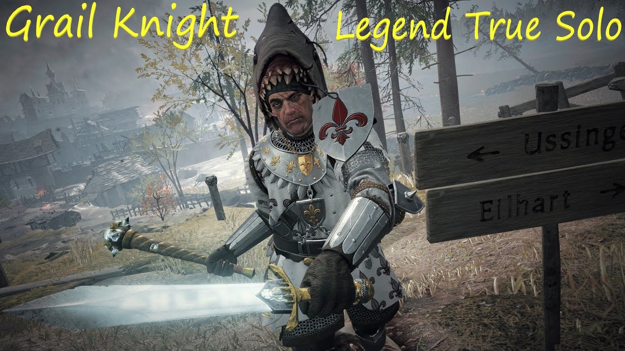 Empire in Flames - Grail Knight - Legend True solo - Mace Sword/Mace Shield - Warhammer Vermintide 2
