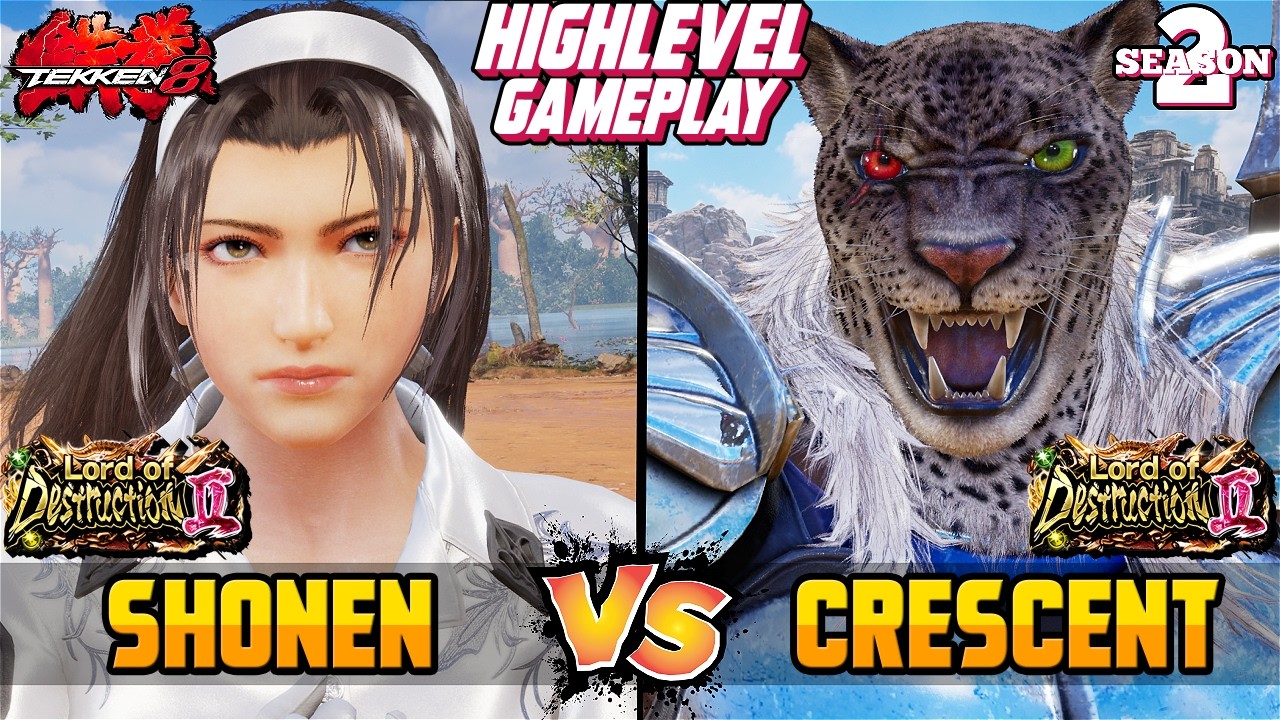 T8 &ndash; Shonen (JUN KAZAMA) vs Crescent (ARMOR KING) &ndash; Tekken 8 High Level Gameplay