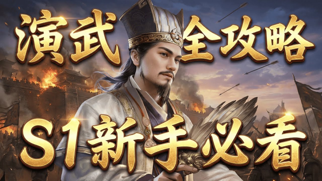 《三國：謀定天下》 S1 演武指南！新手武將梯度榜大公開，諸葛亮、趙雲必收 📊#三國謀定天下 #策略遊戲 #熱門手遊推薦