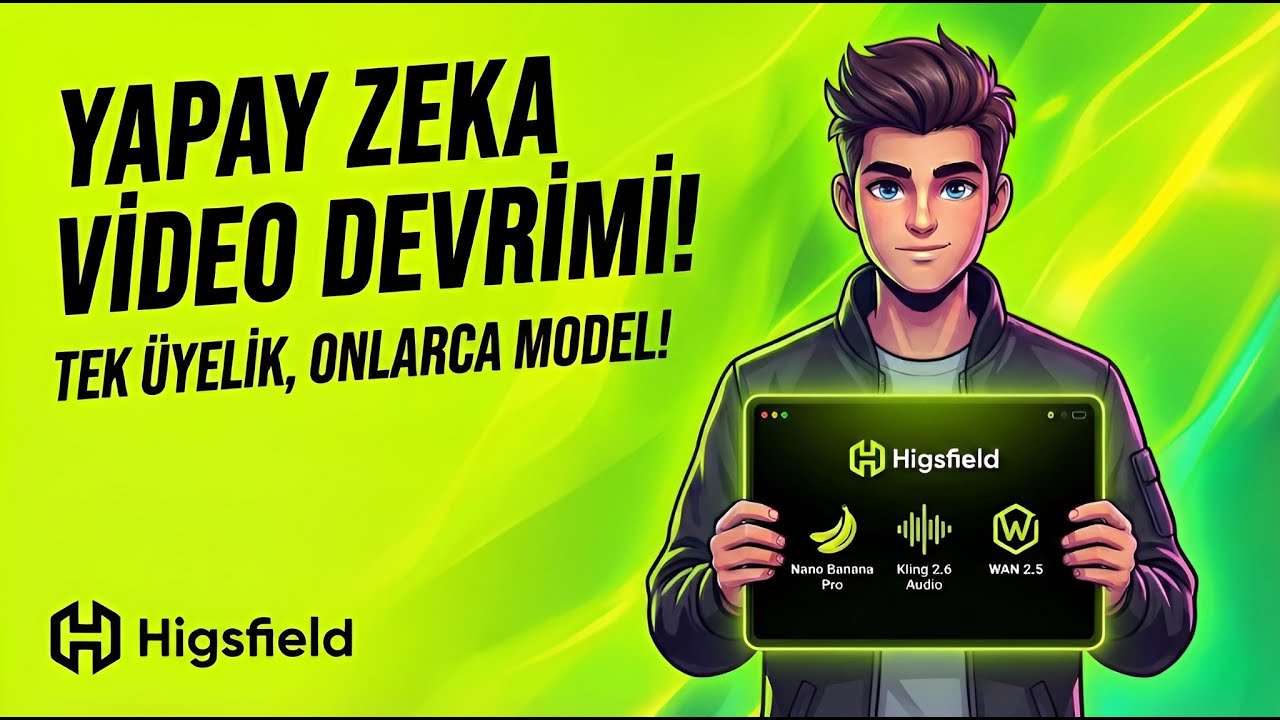 Yapay Zeka Video Devrimi! En İyi Modeller Tek Üyelikle (Kling, Nano, WAN) 🎬