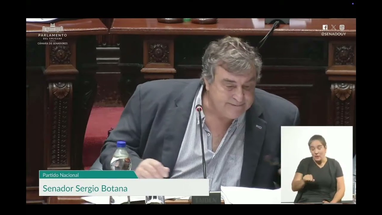 Senador Sergio Botana reafirma su preocupación por varios hechos vinculados al #narcotrafico