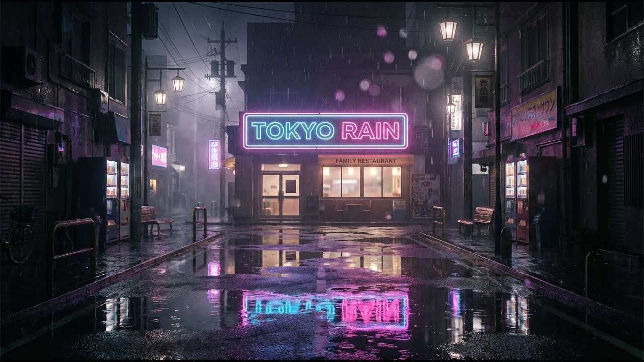 Rain Outside, Focus Inside 🌧️ Night Lofi Chillhop Beats