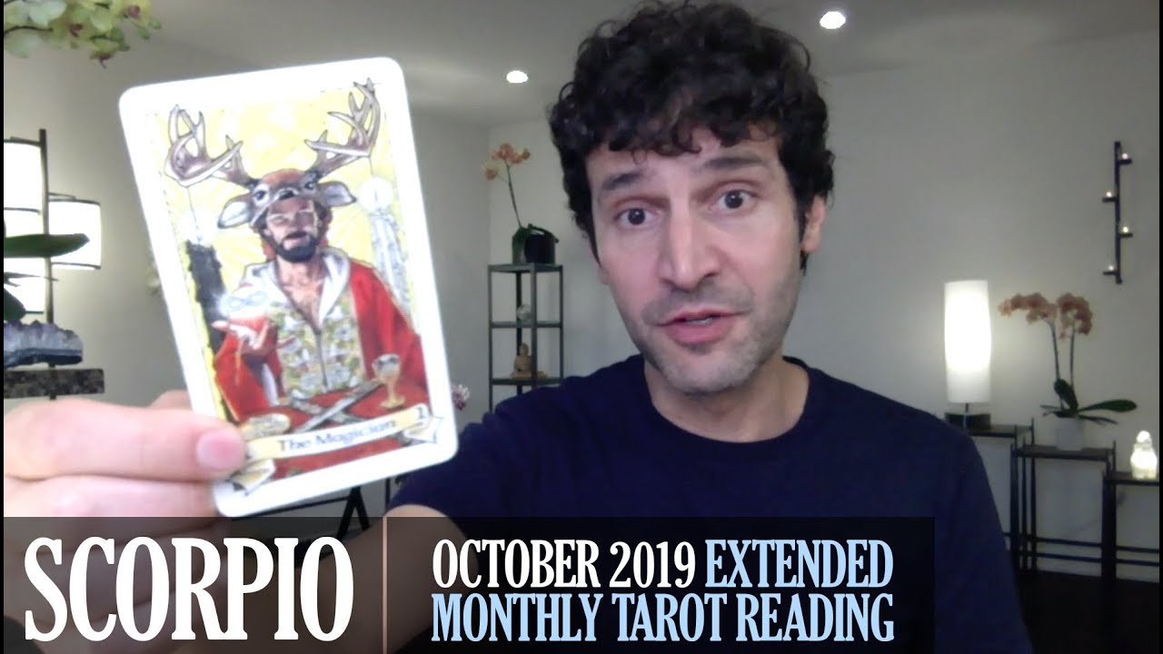 SCORPIO October 2019 Extended Monthly Intuitive Tarot Reading by Nicholas Ashbaugh
