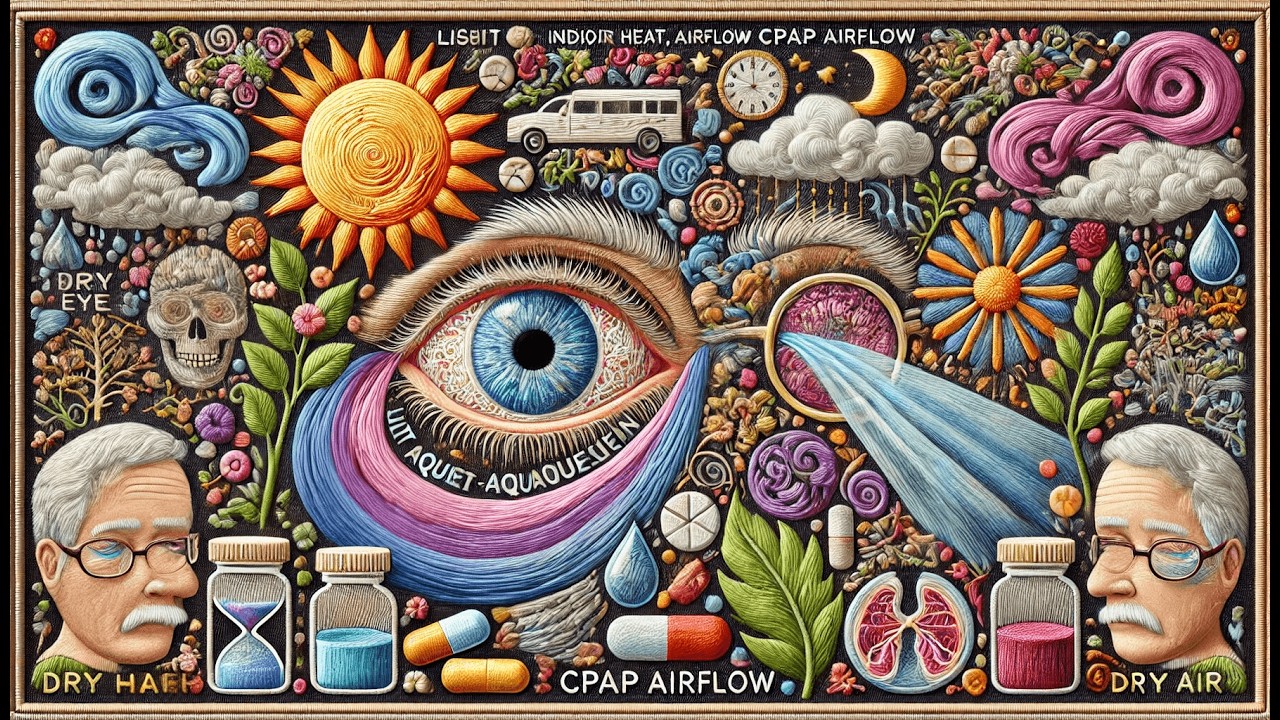 Medication-Induced Dry Eye and Blurry Vision After 60
