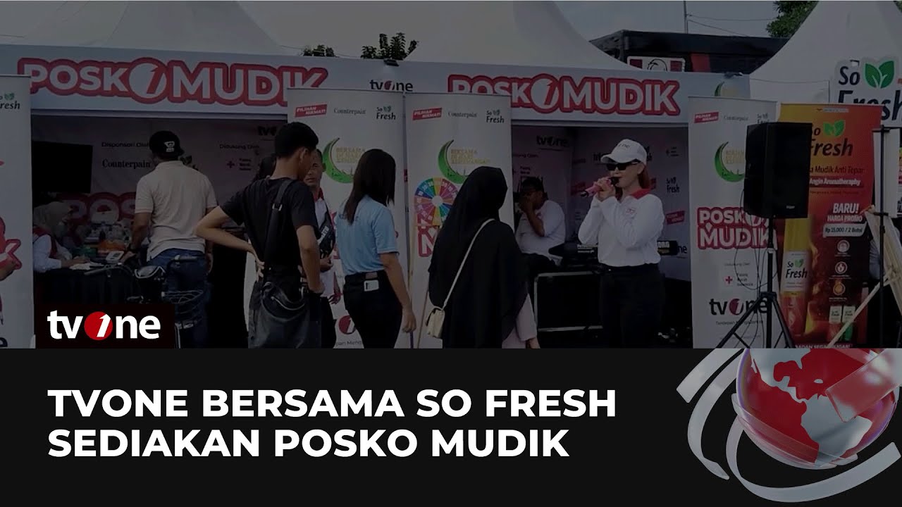 Fasilitas Lengkap, Posko Mudik tvOne Bersama So Fresh | tvOne