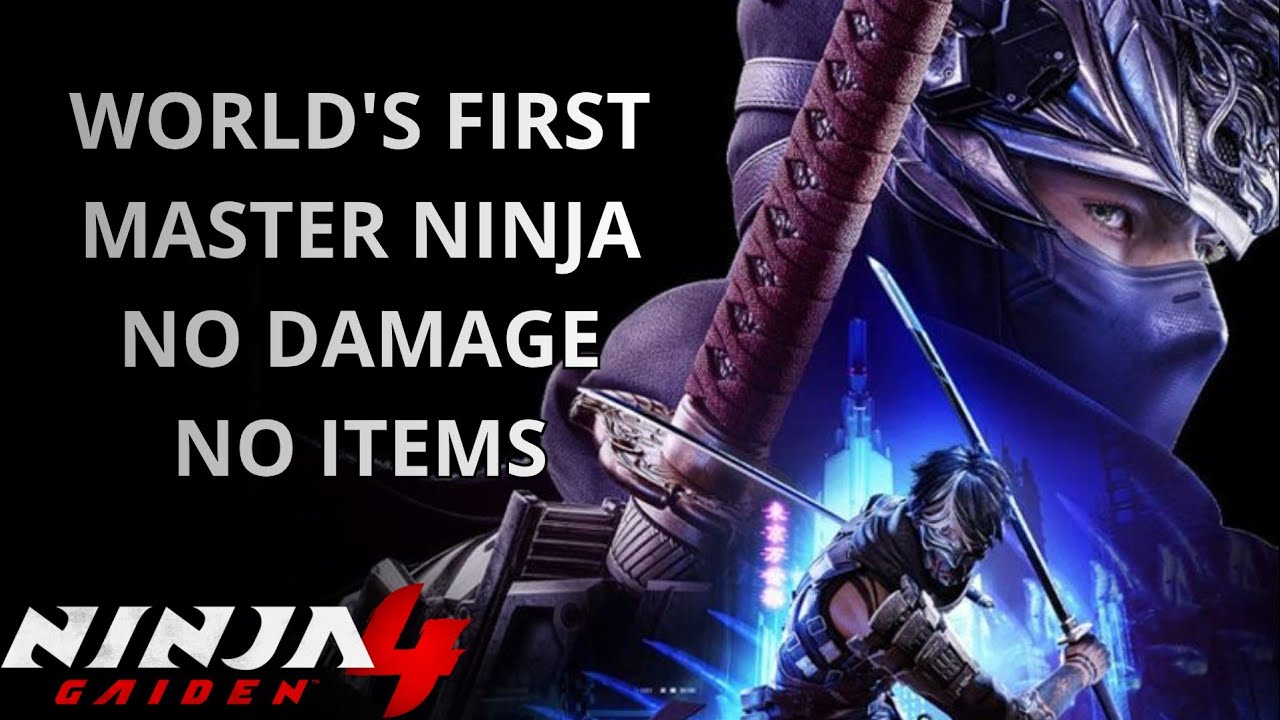 Full Game - No Damage - No Items - Master Ninja Difficulty - Ninja Gaiden 4