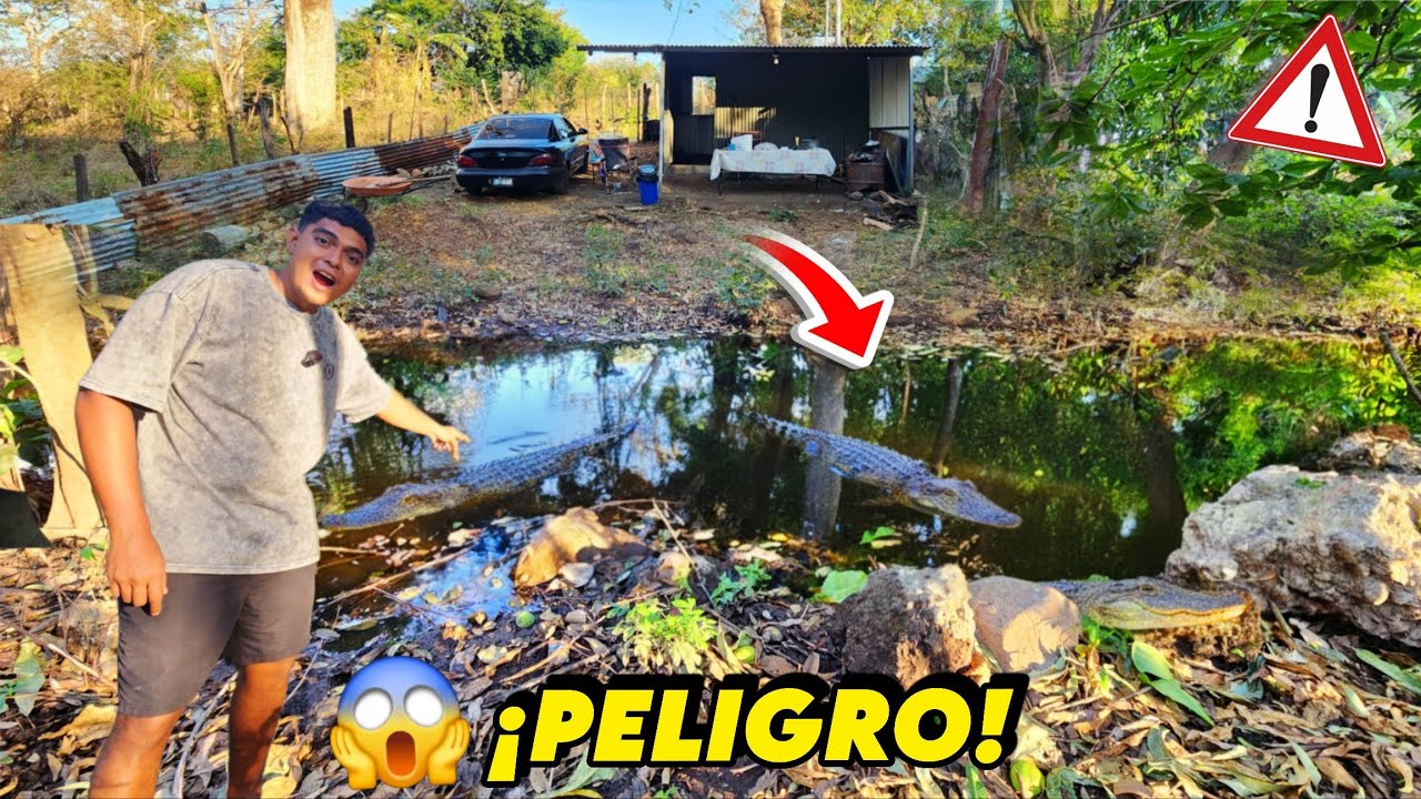 LES MUESTRO EL RIO PELIGROSO DE ATRAS DE MI TERRENITO 😱 ¡SE VAN A METER A LA CASA!