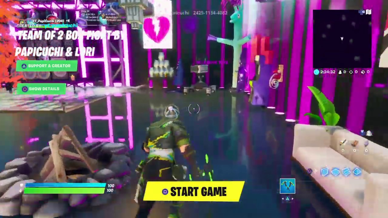 Fortnite Teams of 2 BOX FIGHT Map code l Duos Boxfight map code