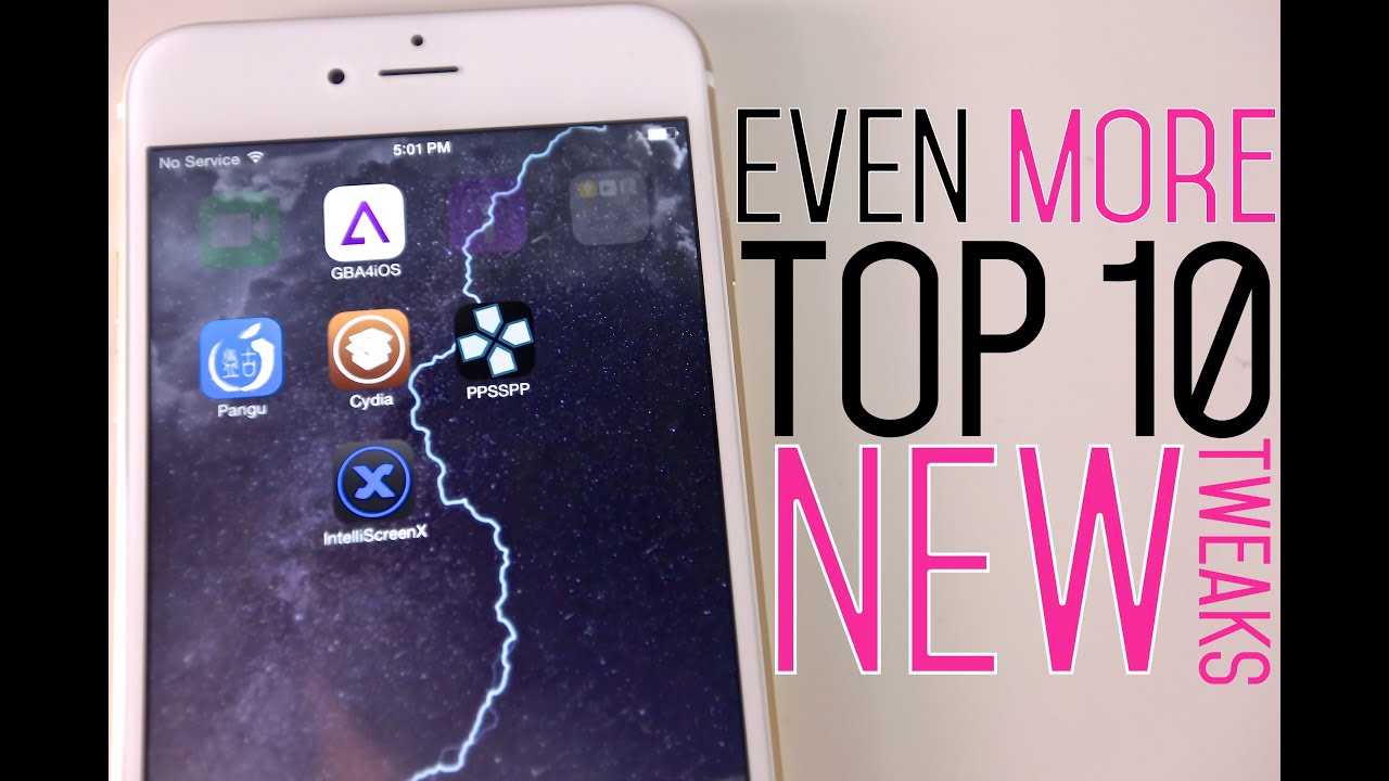 NEW More Top 10 iOS 8 Cydia Tweaks - Pangu Jailbreak Compatible