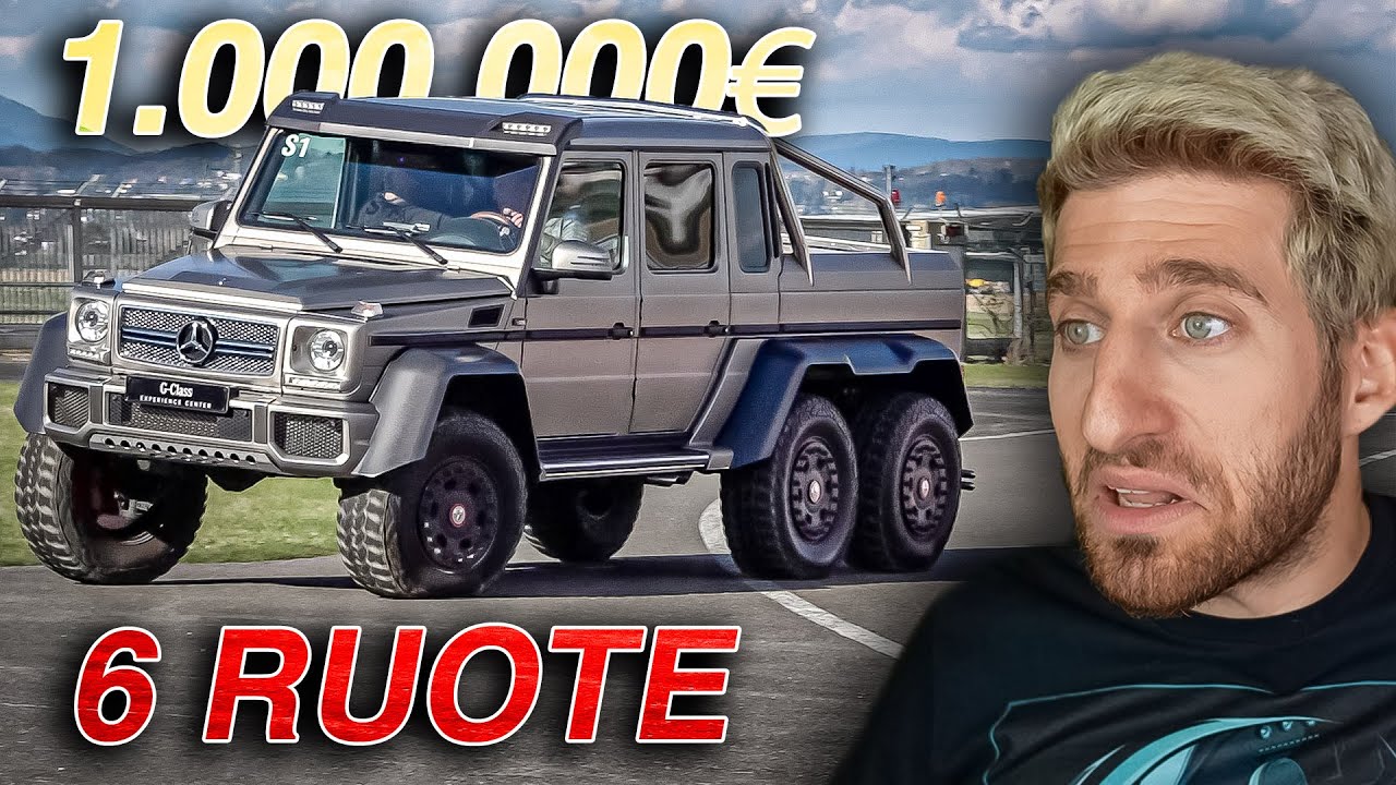 L'auto a 6 RUOTE da 1 MILIONE DI EURO - Mercedes G63 AMG 6x6