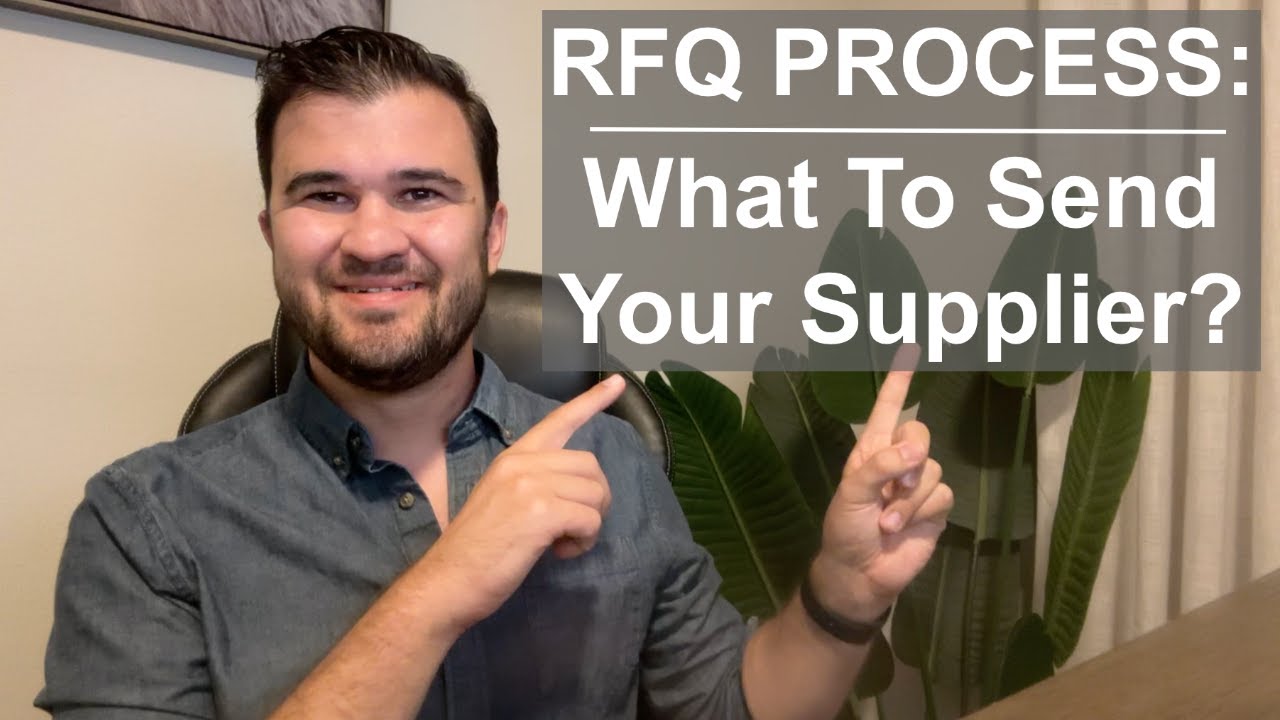 The RFQ Process: Sending Product Data to Your Supplier