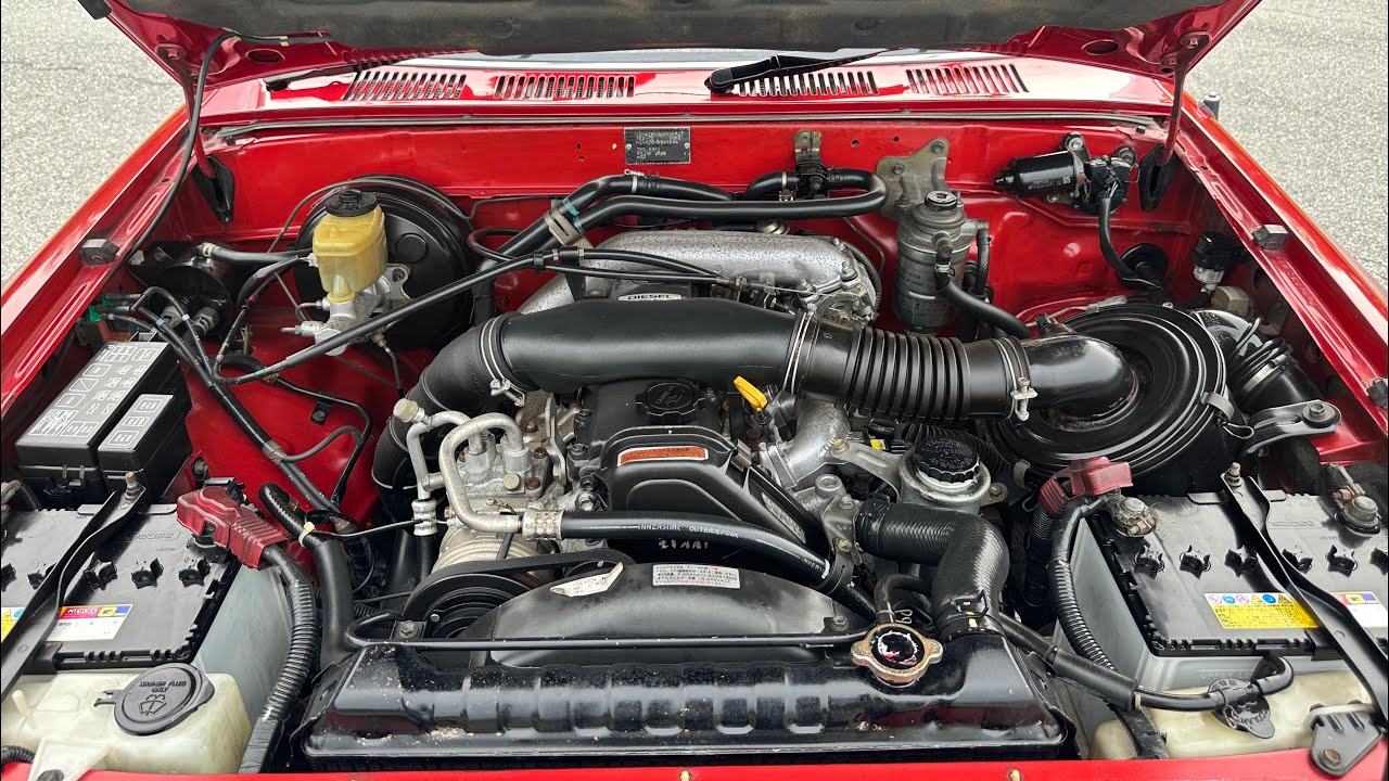 1995 Toyota Hilux Surf KZN130 SSR-X &mdash;&mdash;97,473&nbsp;Miles - 4WD - TURBO DIESEL - JDM - ENGINE 