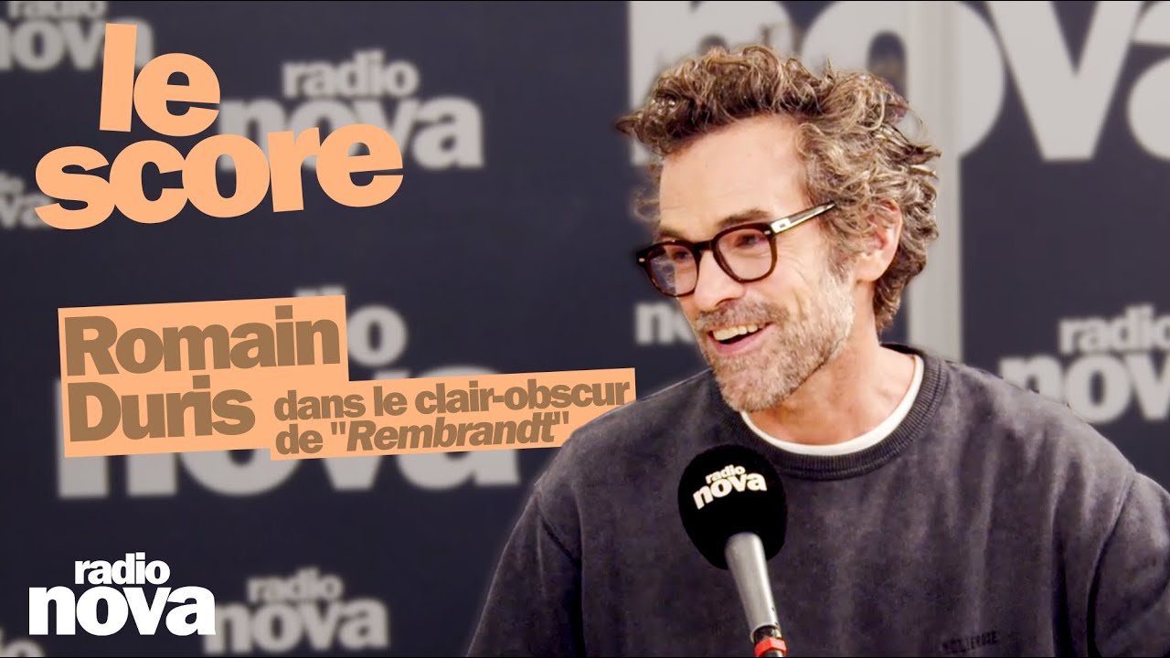 Romain Duris in the chiaroscuro of 