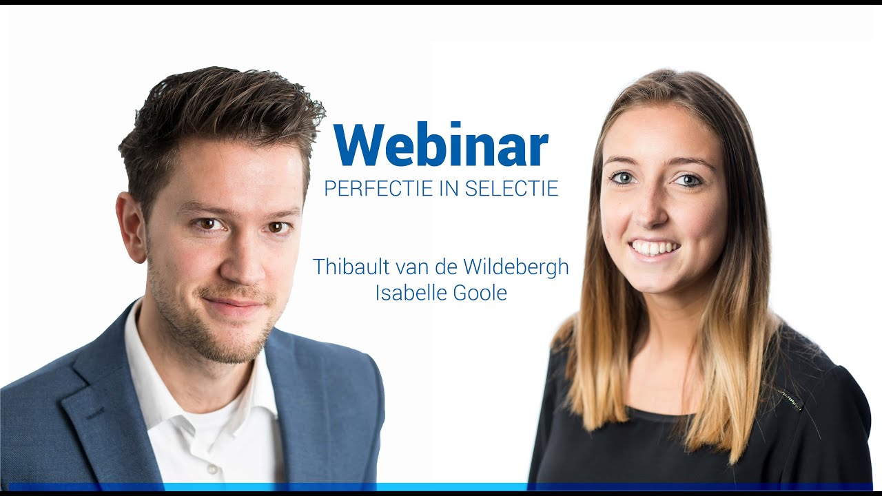 AFAS Software - Webinar: perfectie in selectie