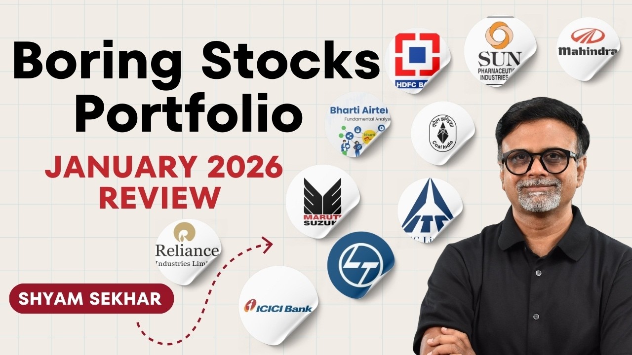 Boring Stocks Portfolio Review - January 2026 | Shyam Sekhar