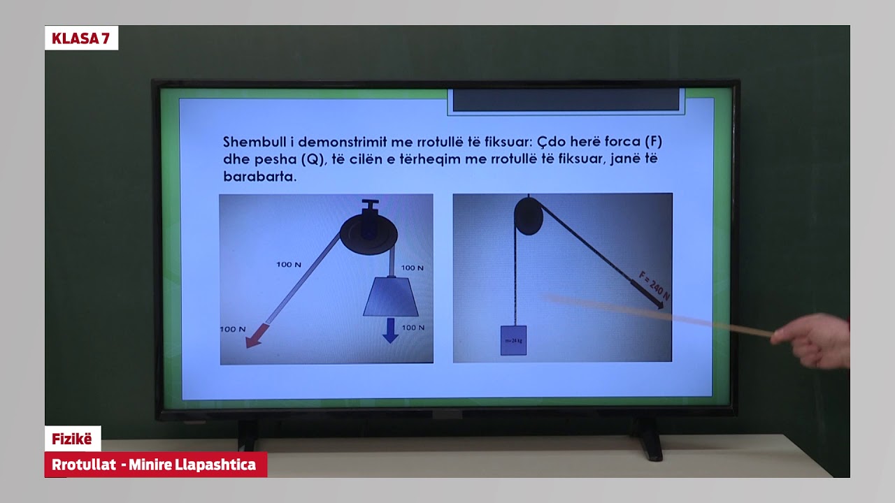 e Mesimi Klasa 7 - 7142 Fizikë - Rrotulla