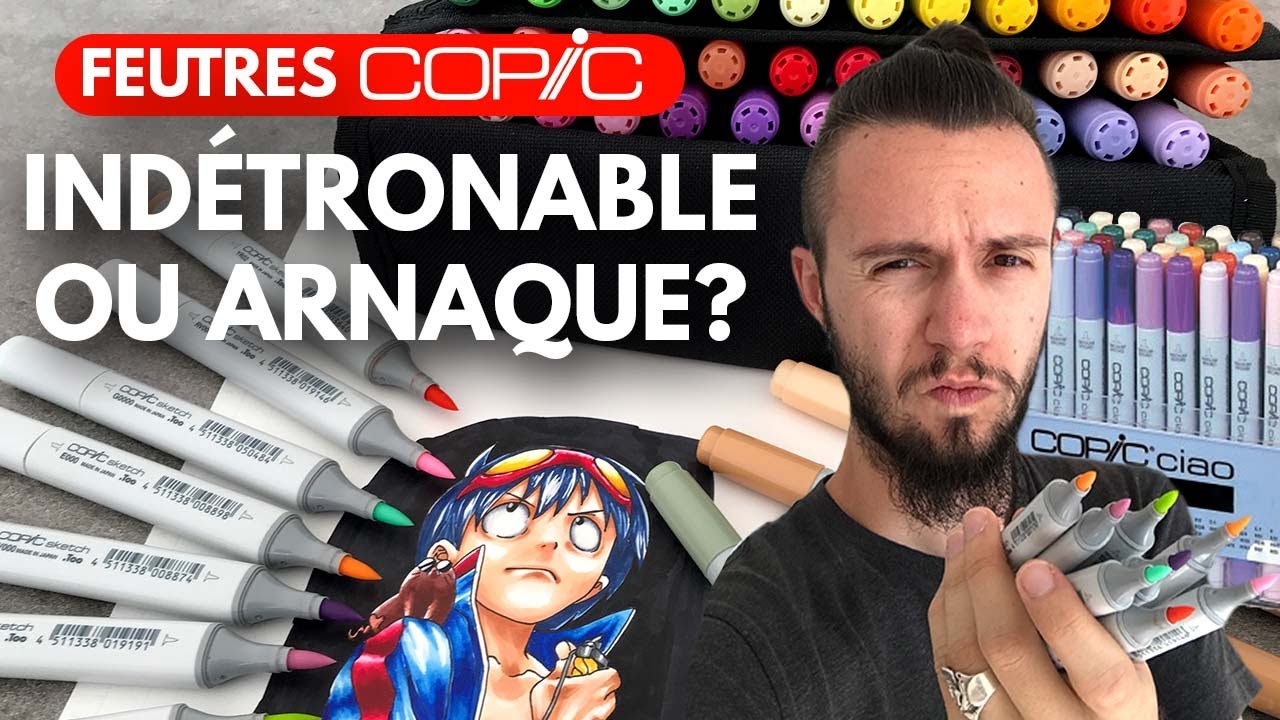 Je teste les feutres COPIC : Que valent les feutres les plus chers du marché?!