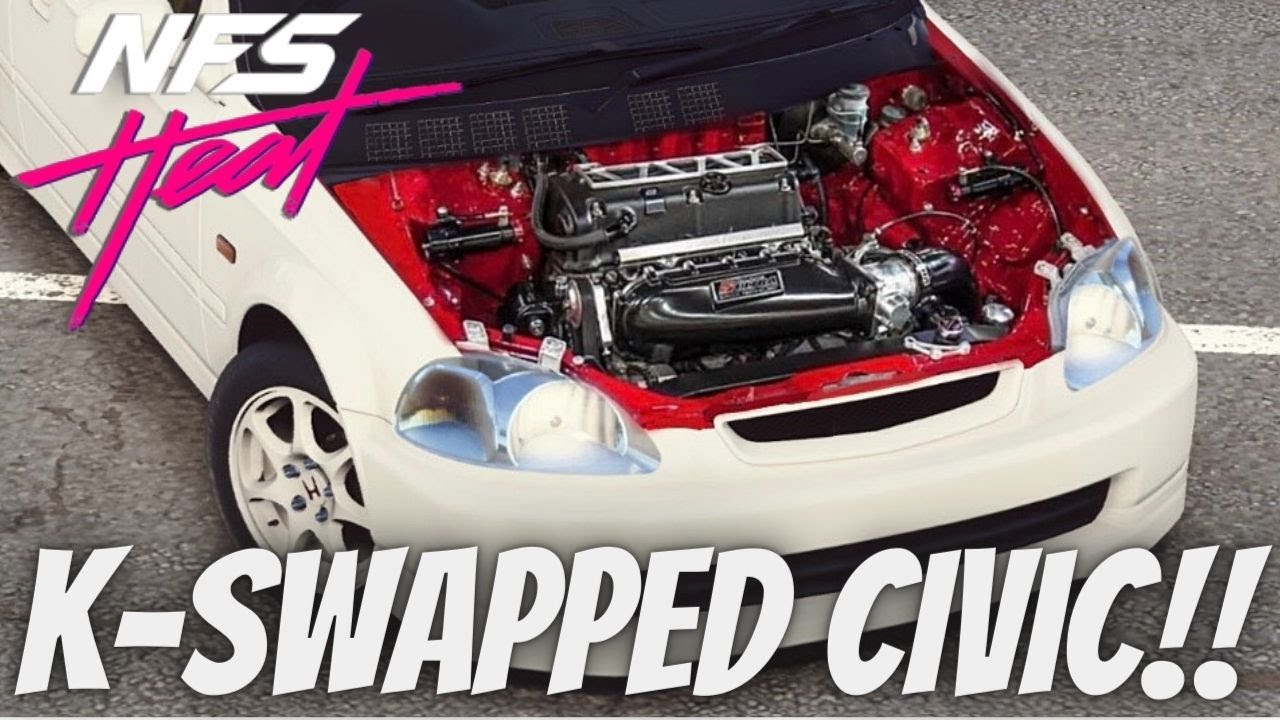Need for Speed HEAT | Honda Civic K20 Swap | Build Progress Part 2!