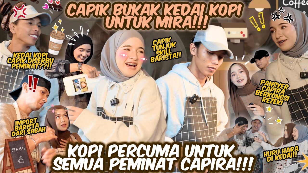 CAPIK PEMILIK KEDAI KOPI ⁉️ IMPORT BARISTA TERKENAL DARI SEBERANG ‼️ HABISKAN RM2xxx UTK PEMINAT‼️