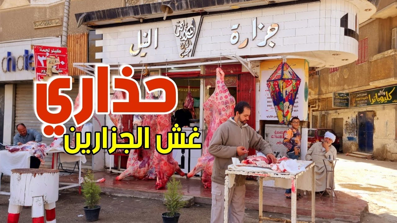 الجزار الامين يكشف شغل الجزارين المحترفين بمحافظة السويس