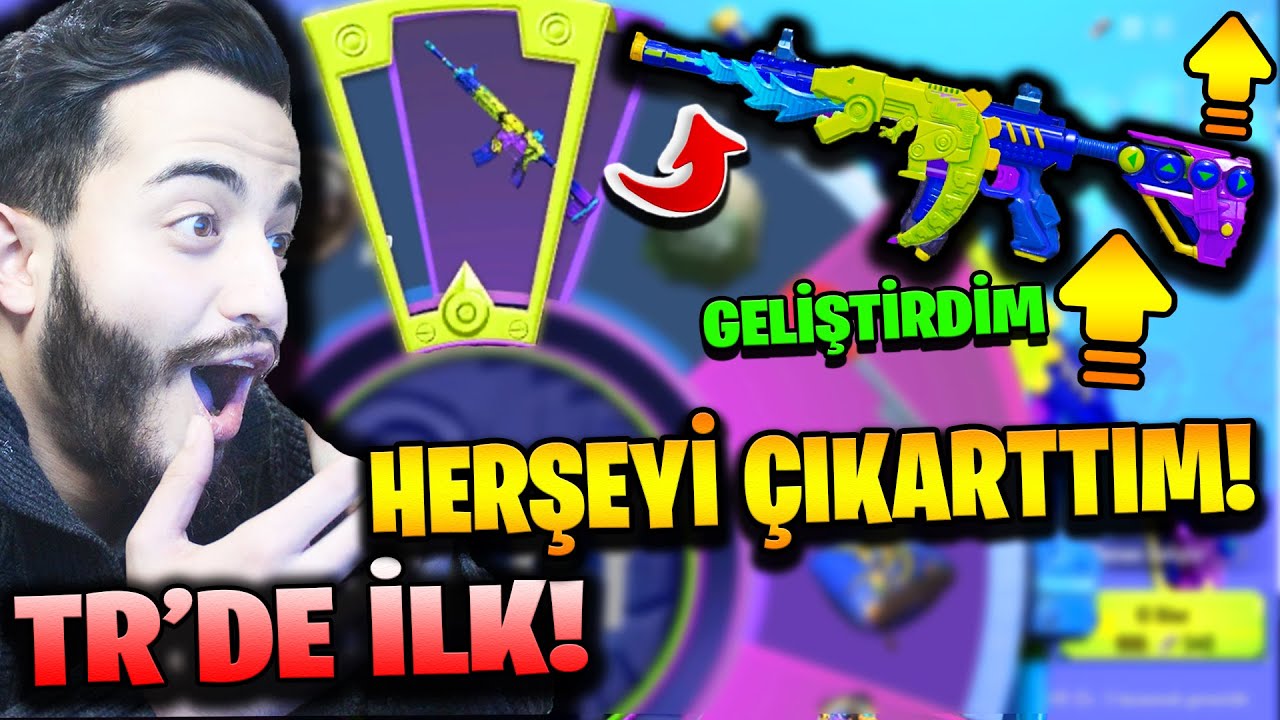 TR'DE İLK! YÜKSELTİLEBİLİR KERTENKELE KÜKREMESİ M416 ALDIM! GELİŞTİRDİM! Pubg mobile