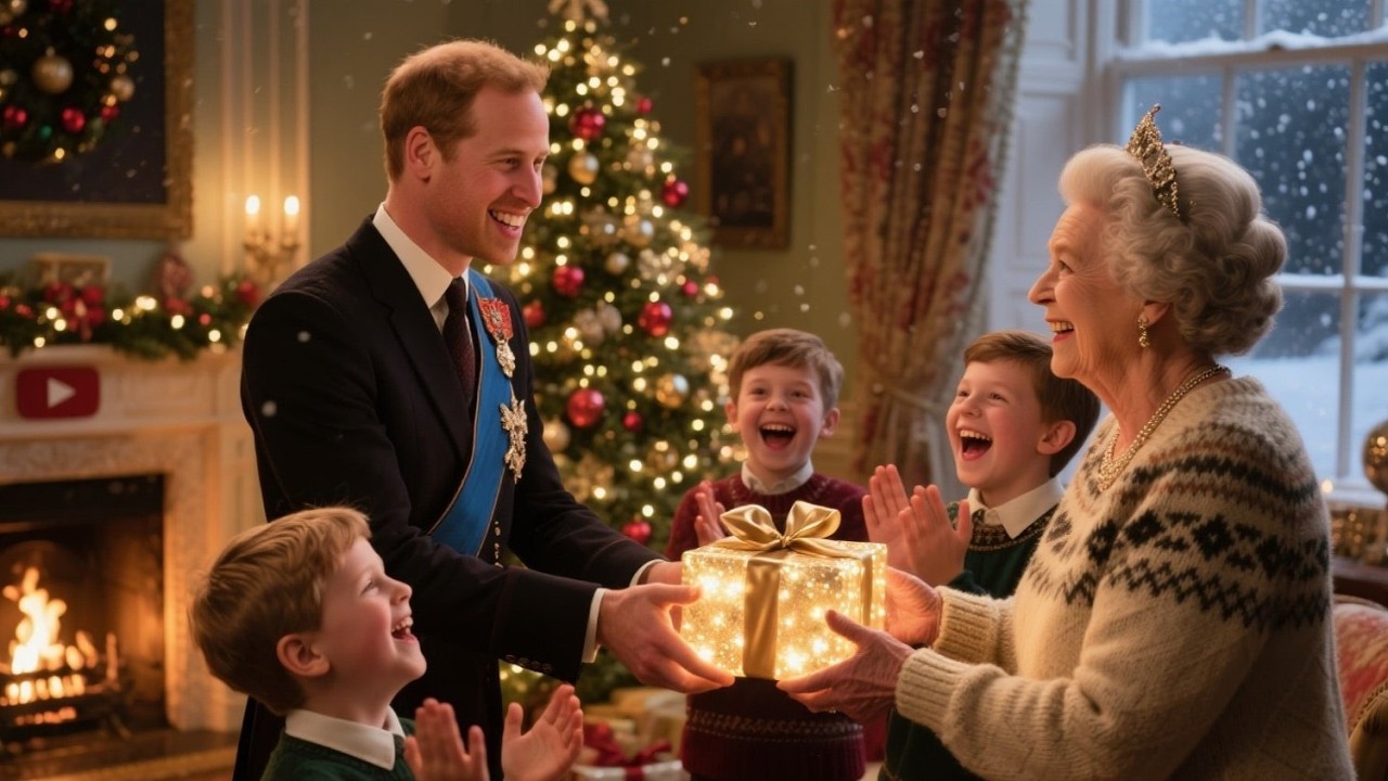 “A Festive Grandma Surprise — The Christmas Tradition That Wins the Royal Kids’ Hearts”