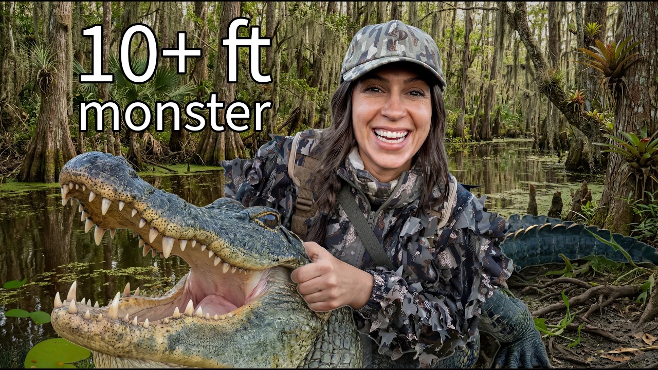 HUNTING GIANT FLORIDA GATORS * Catch & Cook Alligator Chili *
