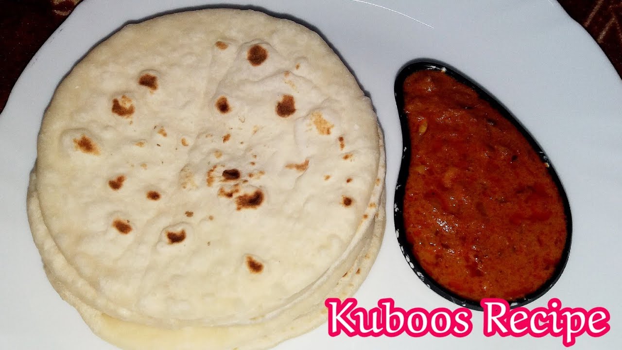Kuboos Recipe/Pita Bread/Arabian Roti/how to make kuboos recipe