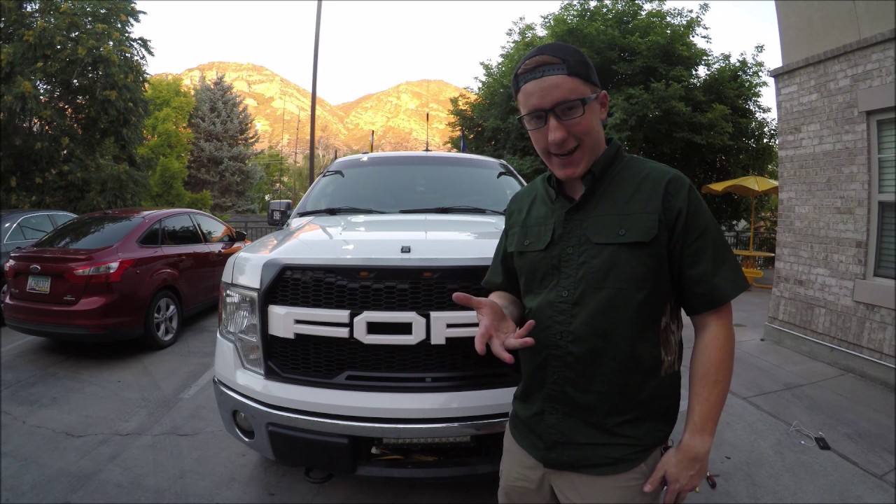 Painting a F150 Raptor Grille