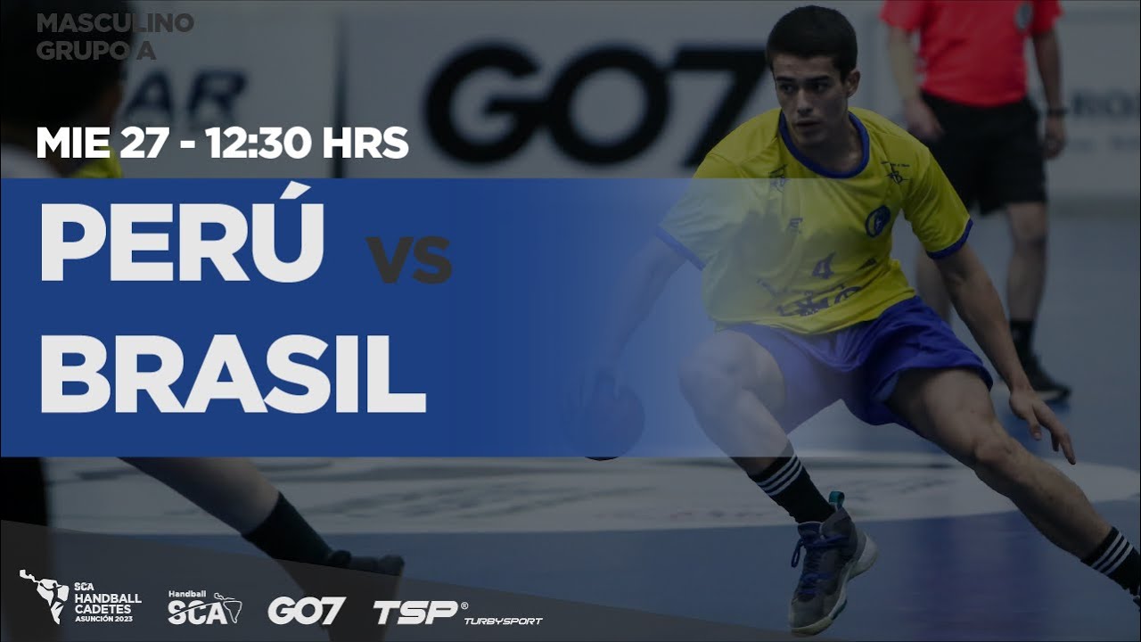 HSCA CADETES 2023 | PERÚ vs BRASIL | FASE DE GRUPOS MASCULINO B