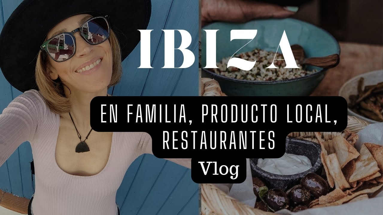 Ibiza vlog, santa Eulalia la calle de los restaurantes, Artesanía local, Ibiza en familia, playa.