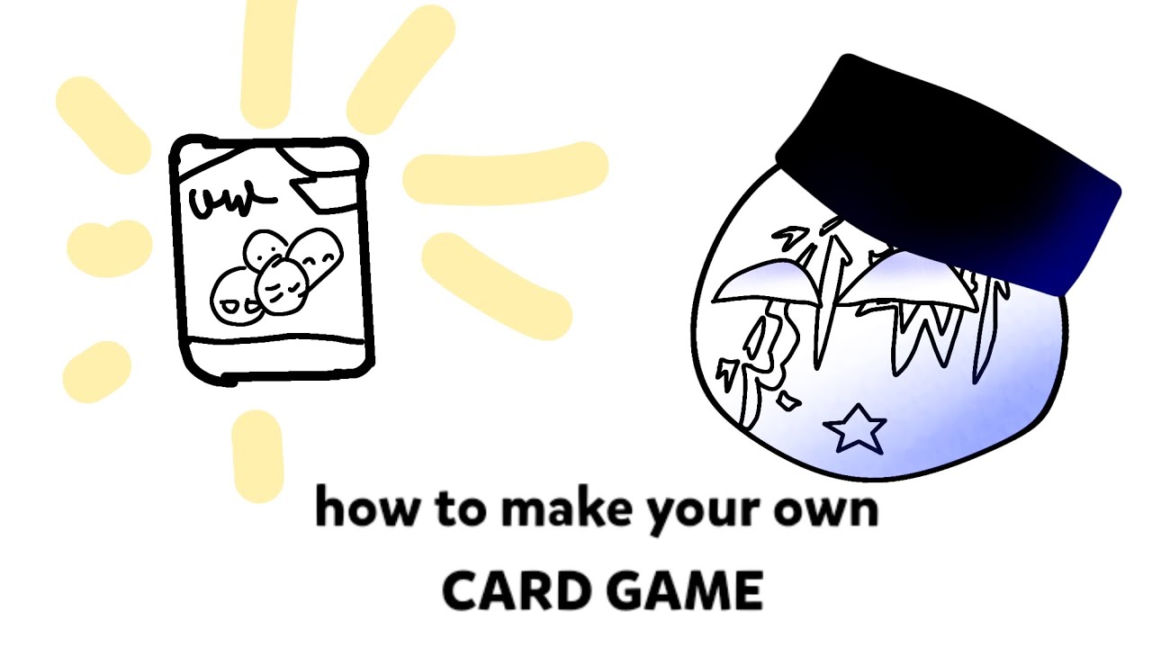How to make your own homemade card game.🤫🃏