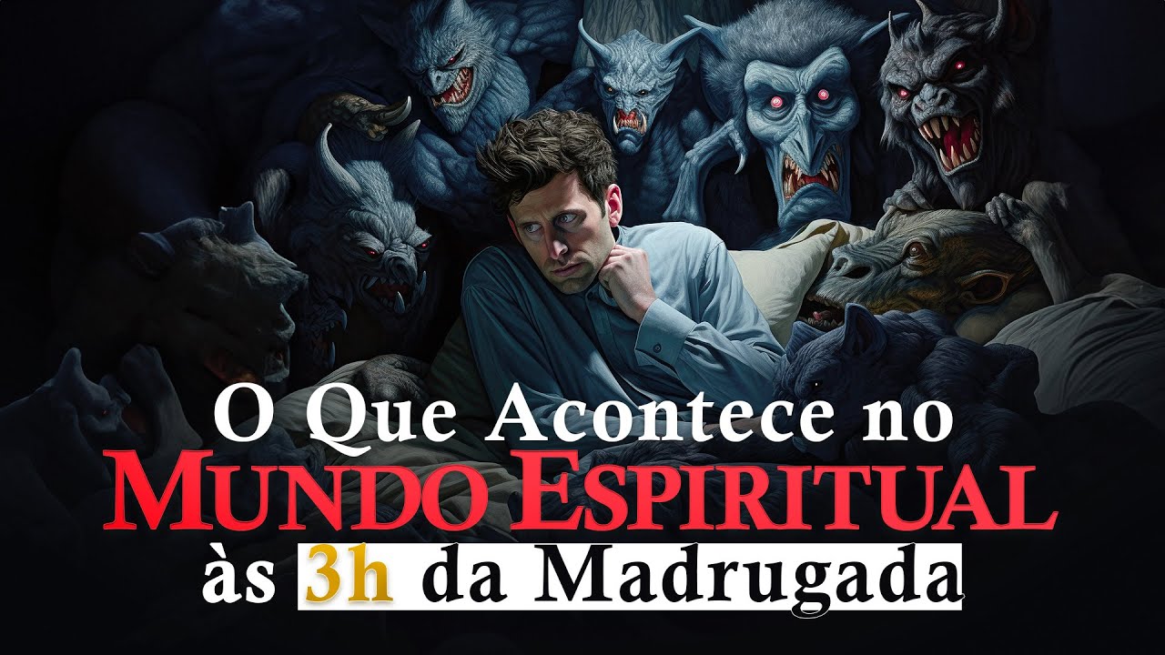O QUE ACONTECE NO MUNDO ESPIRITUAL ÀS 3H DA MADRUGADA? - 3 Horas da Manhã é o Horário do Diabo?