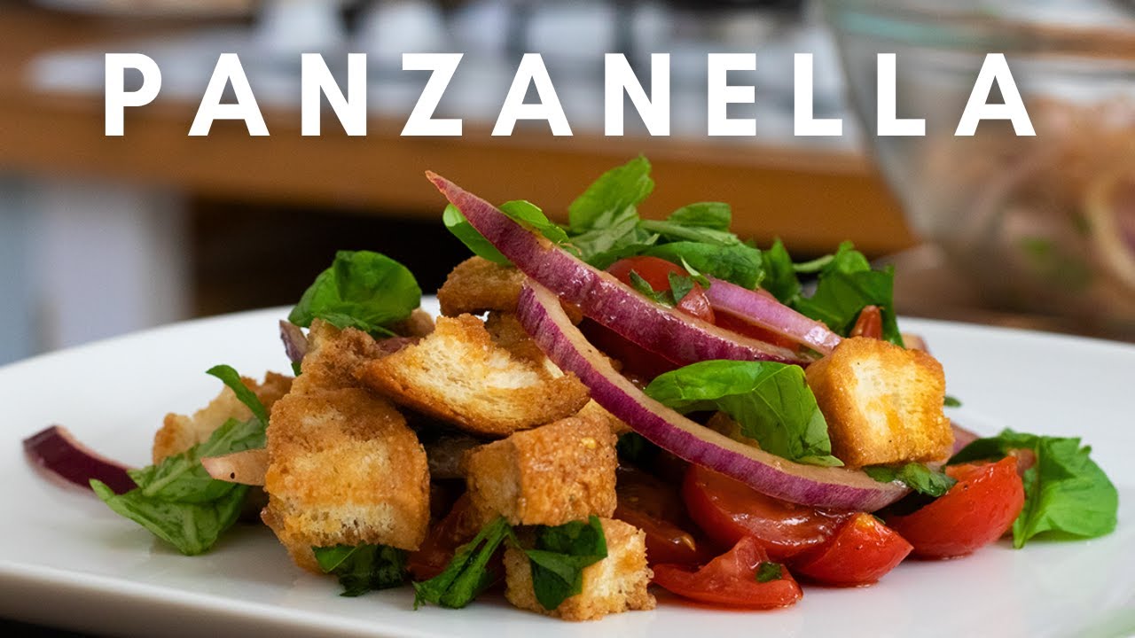 Panzanella! The ULTIMATE Tuscan Bread Salad